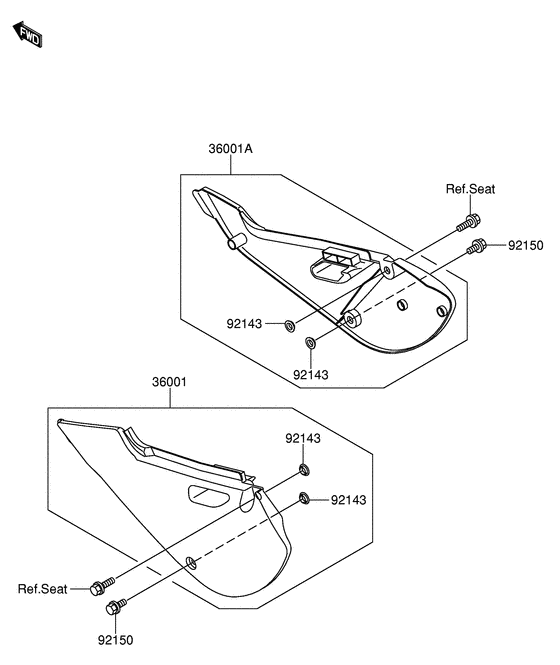 RM65 Боковая крышка