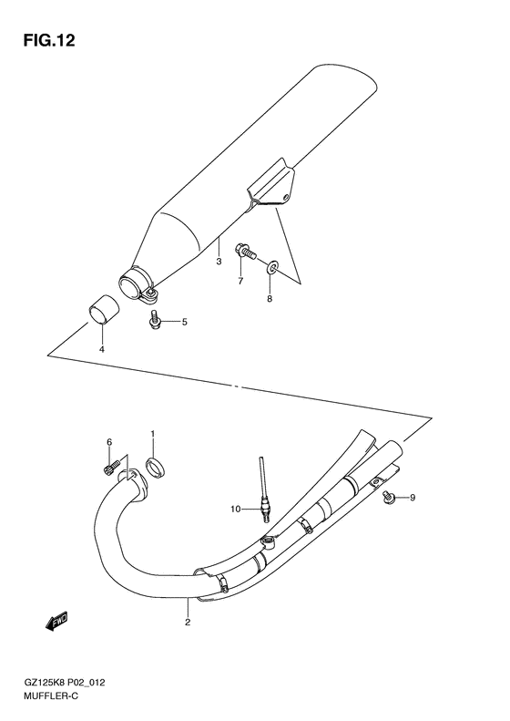 Muffler comp