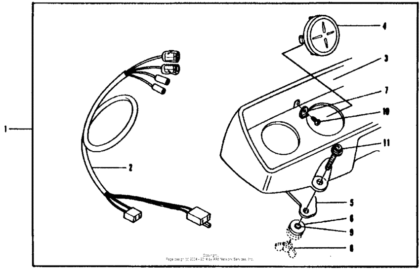 Type 1 instruments (meter panel) 81-82