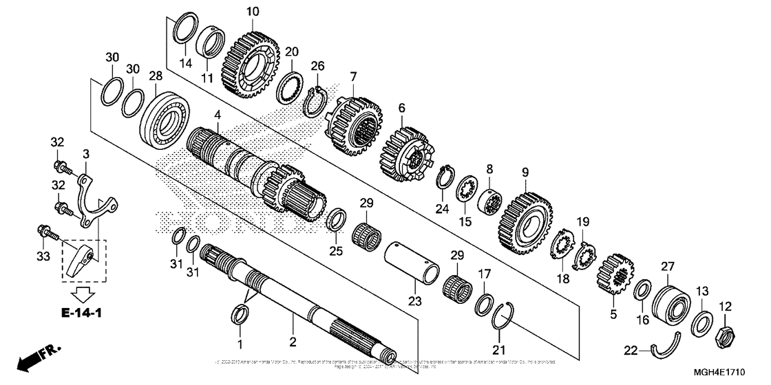 Transmission (Mainshaft)