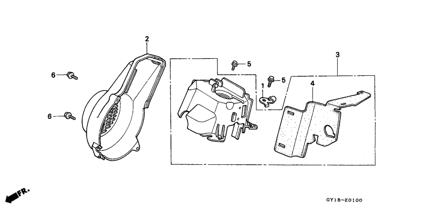 SA50S Fan cover / shroud