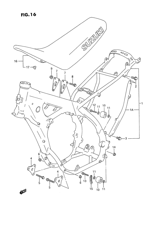 Frame - seat