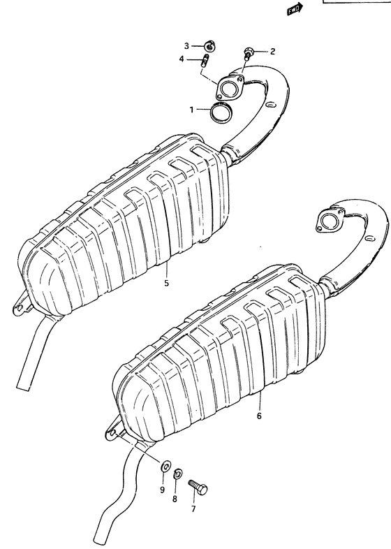 Muffler comp