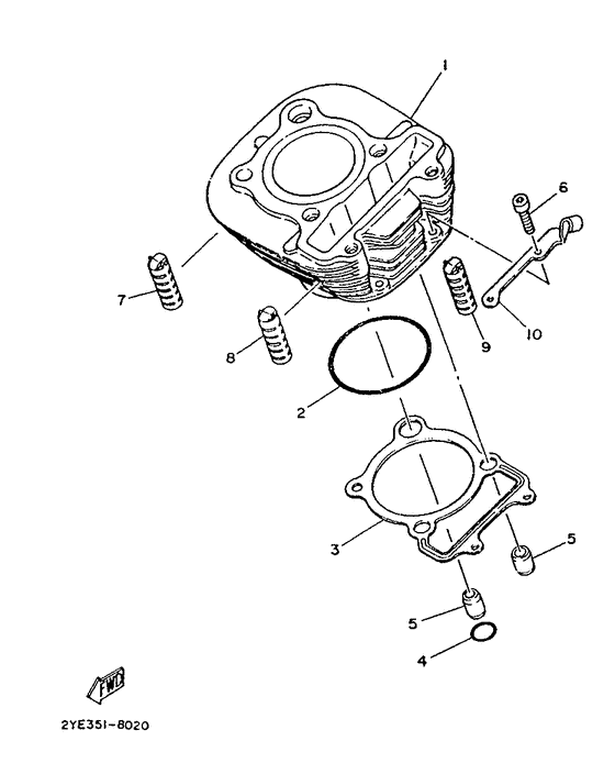 XT125 Цилиндры