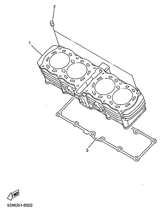 FZS600 Цилиндры