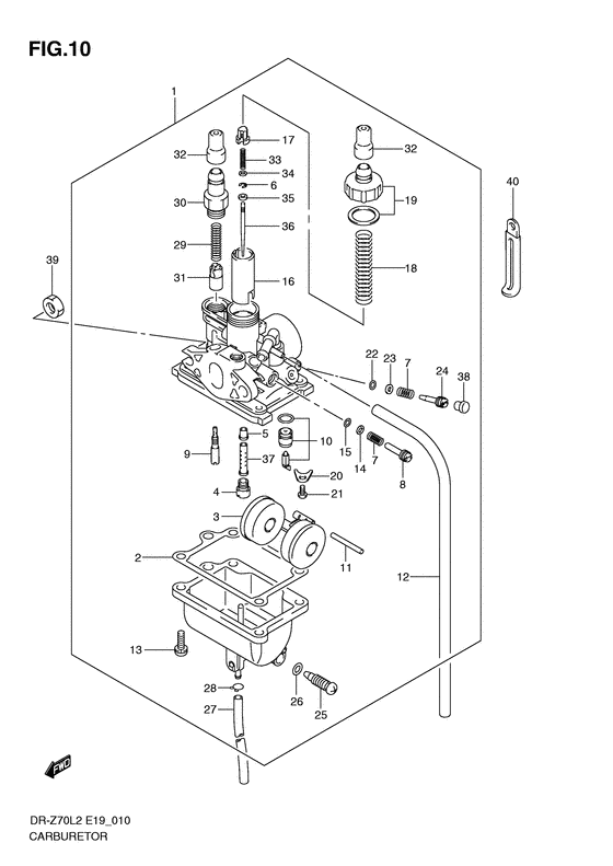 Carburetor assy