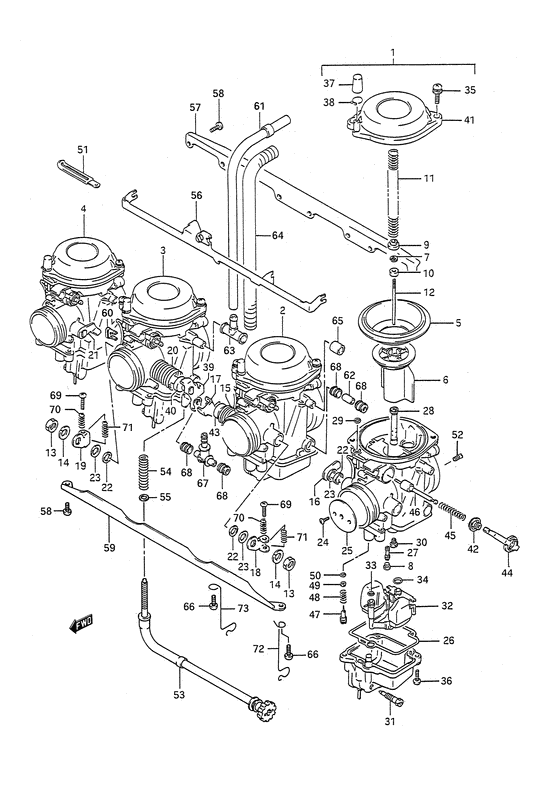Carburetor assy