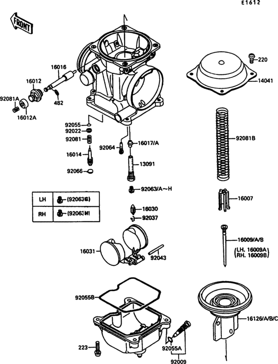 Carburetor parts(1/2)