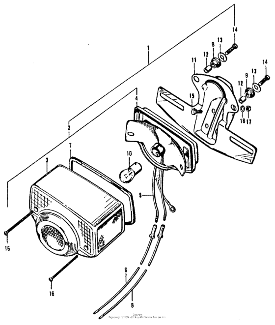 Taillight k1-k3