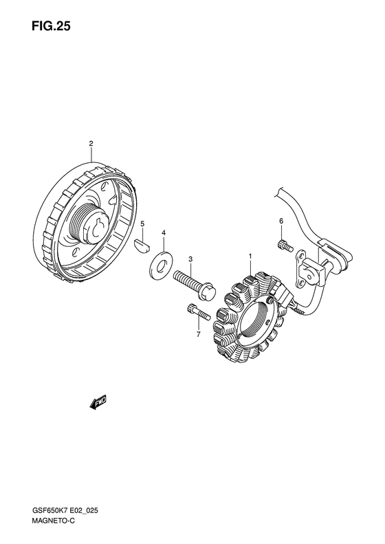 GSF650S Зажигание
