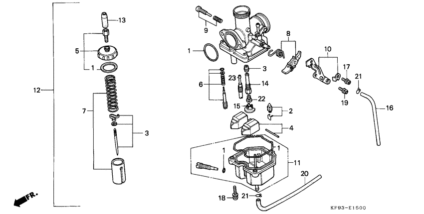 Carburetor assy