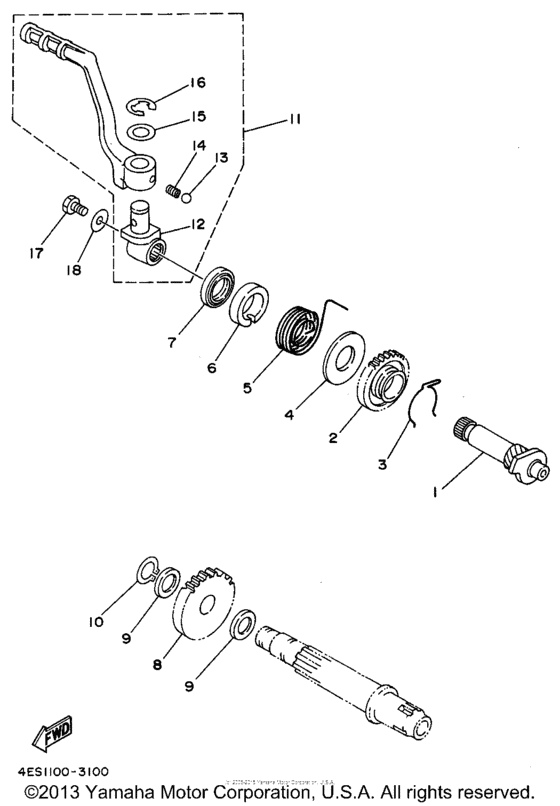 YZ80G1 Стартер