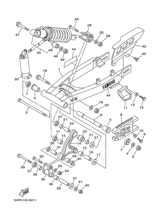 Rear arm & suspension 2