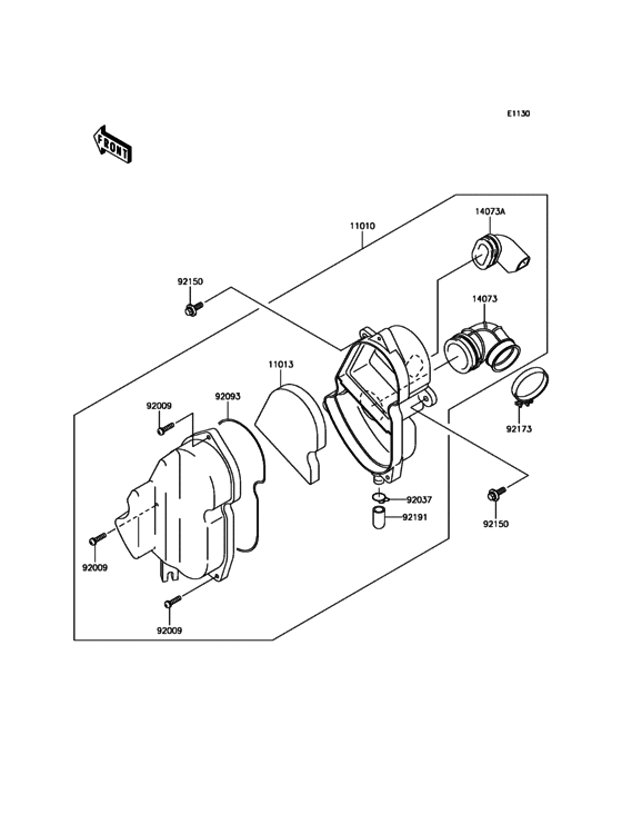  Воздушный фильтр
