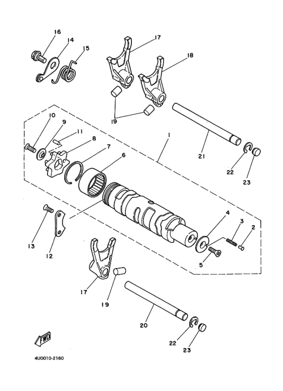 RZ350 ｼﾌﾄｶﾑ. ﾌｵｰｸ