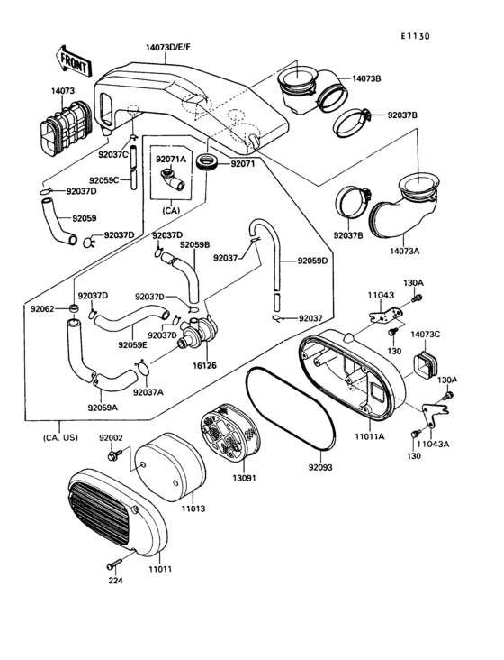 Air filter(1/2)