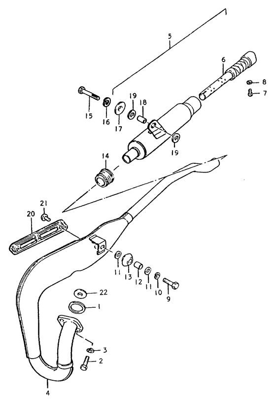 Muffler comp