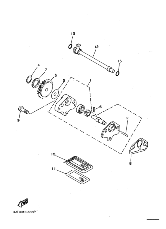 TZ125 Маслонасос
