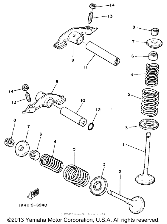 TT225T Клапана