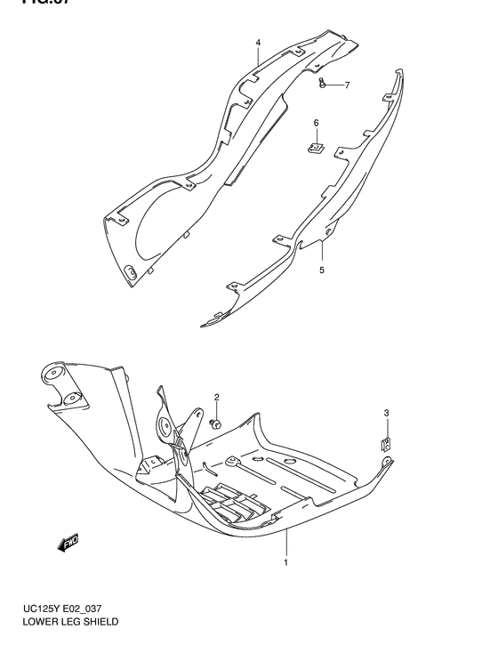 Lower leg shield