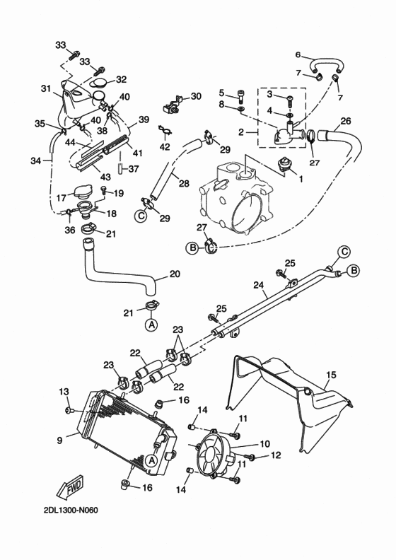 Radiator & hose
