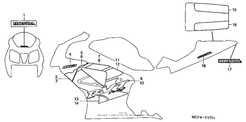 RVT1000R Mark + stripe ('03)