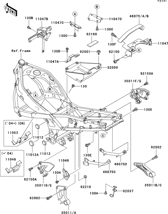 Frame fittings(1/2)