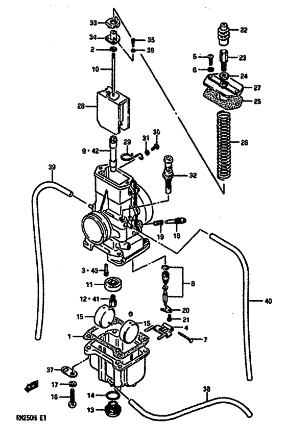 Carburetor assy