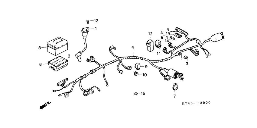 Harness wire