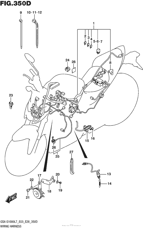 Wiring Harness (Gsx-S1000Al7 E33)
