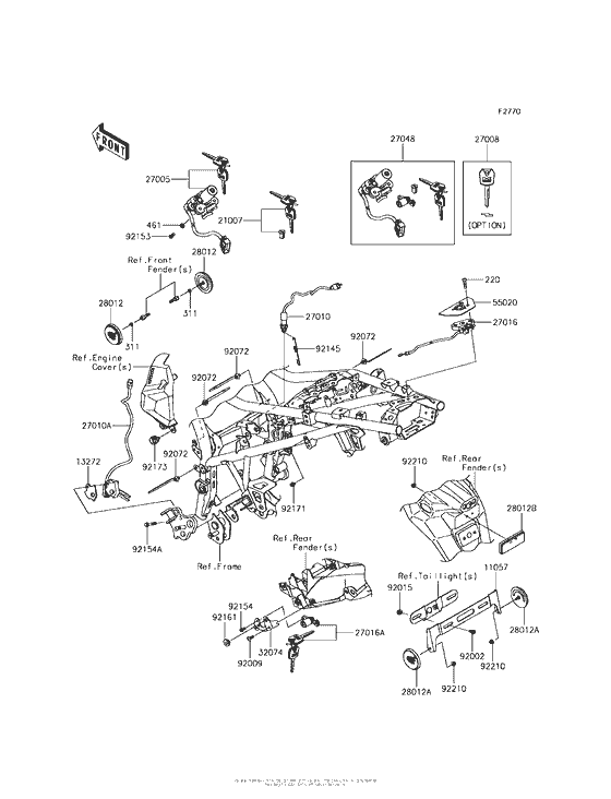  Замок зажигания
