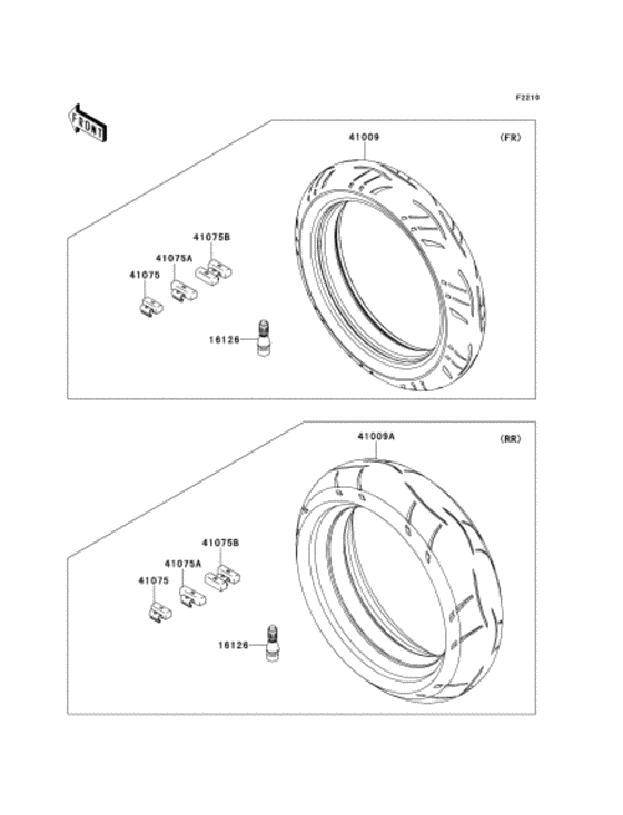ZX1400 Покрышки
