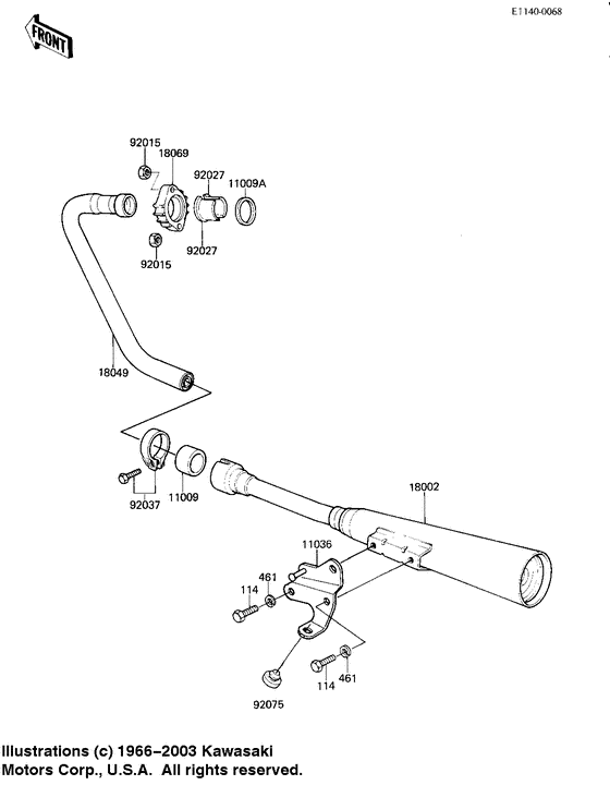 Muffler comp