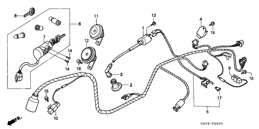 Harness wire