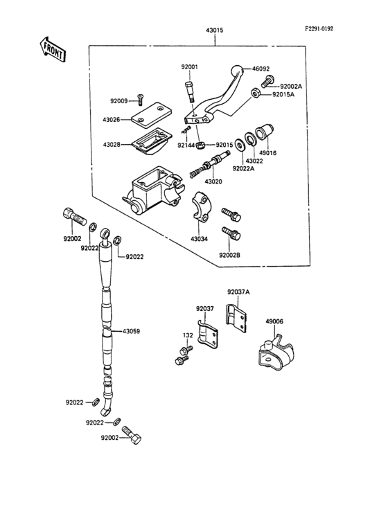  Главный тормозной цилиндр