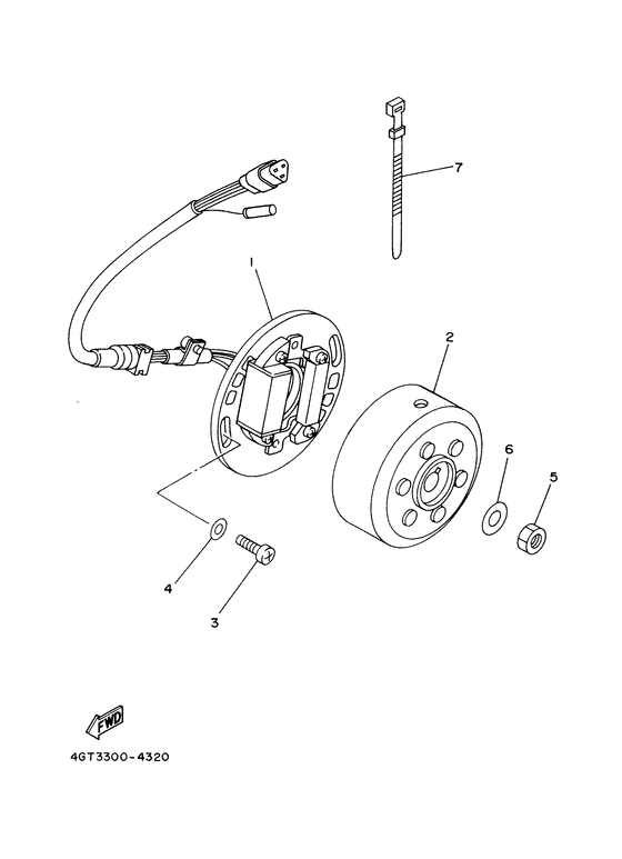 YZ80LW Генератор