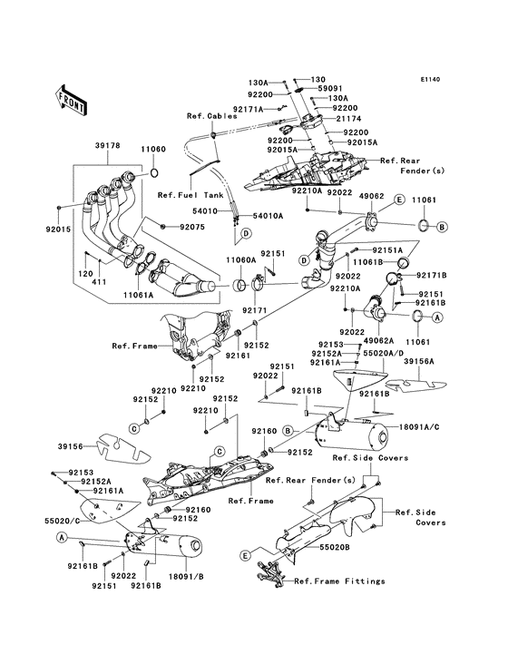Muffler comp