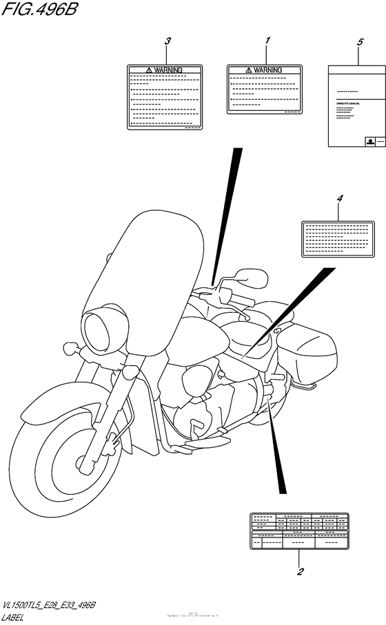 Label (Vl1500Tl5 E33)