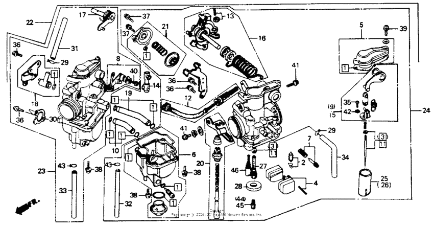 Carburetor 84-85