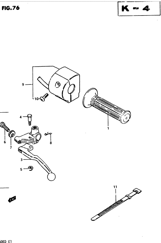 Left handle switch