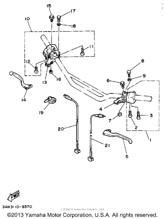 Handle switch-lever