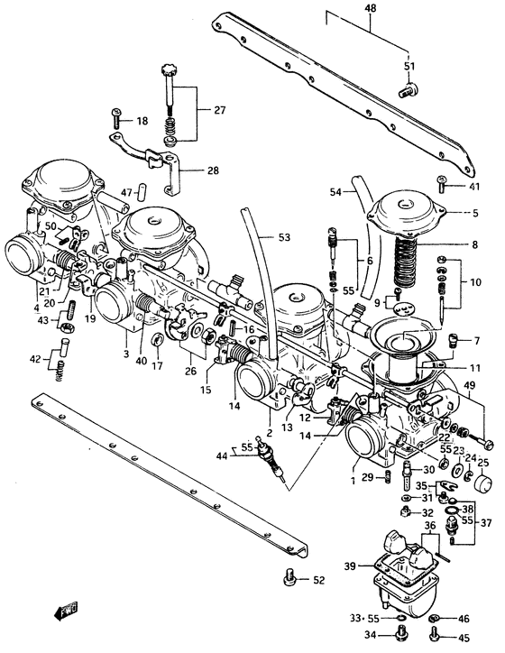 Carburetor assy