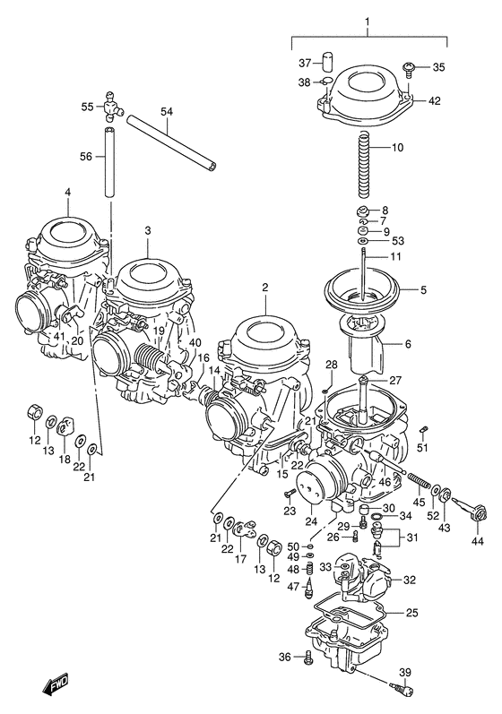 Carburetor assy