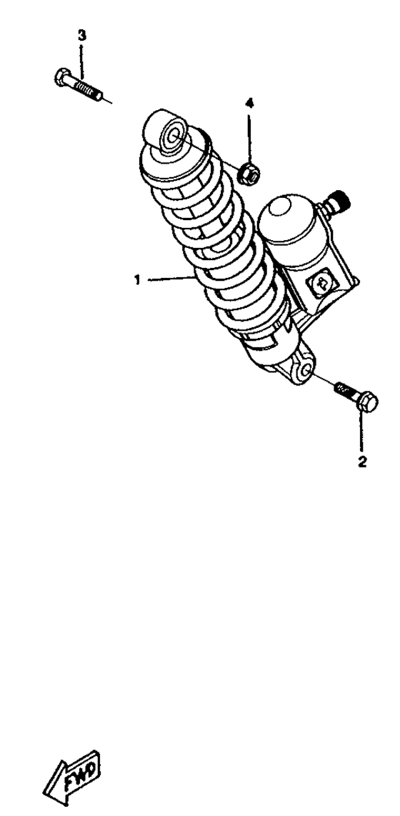 CW50RSX Задняя подвеска