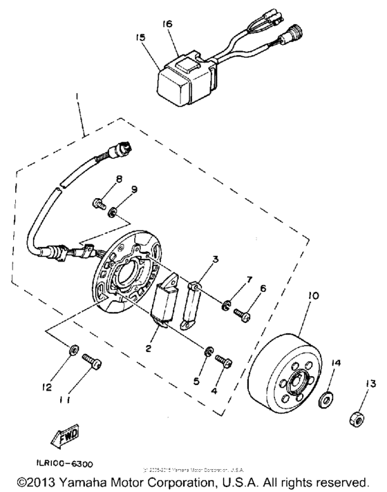 YZ80D Генератор
