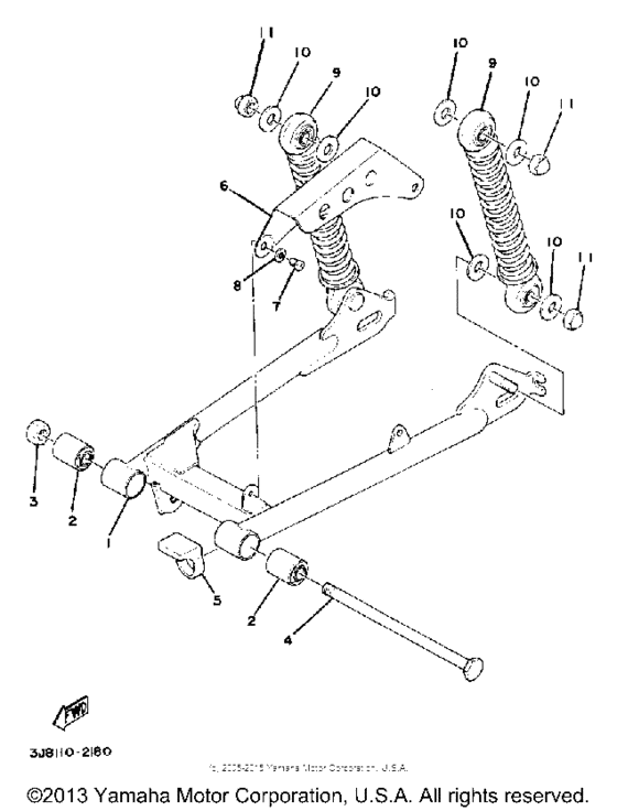 Rear arm - suspension