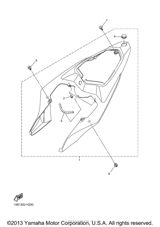 YZF-R1 Боковые обтекатели
