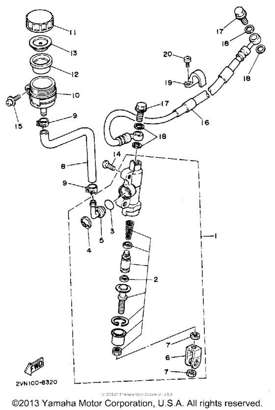  Задний торм цилиндр