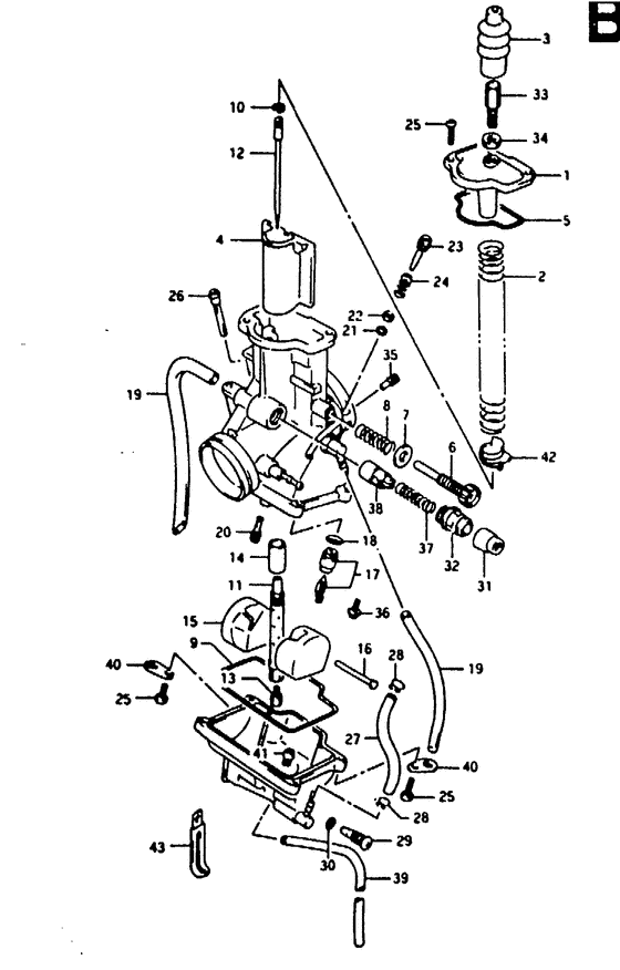 Carburetor assy