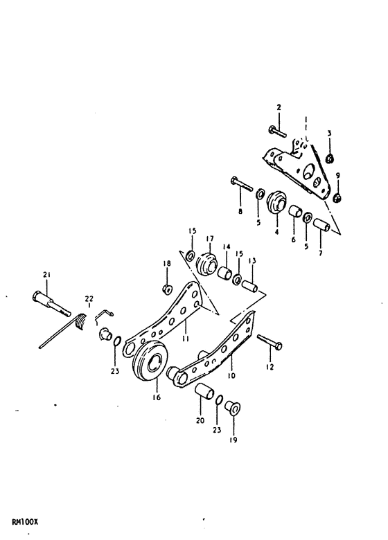 Chain guide - tensioner